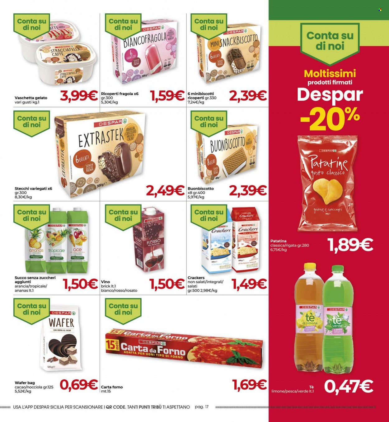 Volantino Eurospar - 21/8/2023 - 31/8/2023. Pagina 17