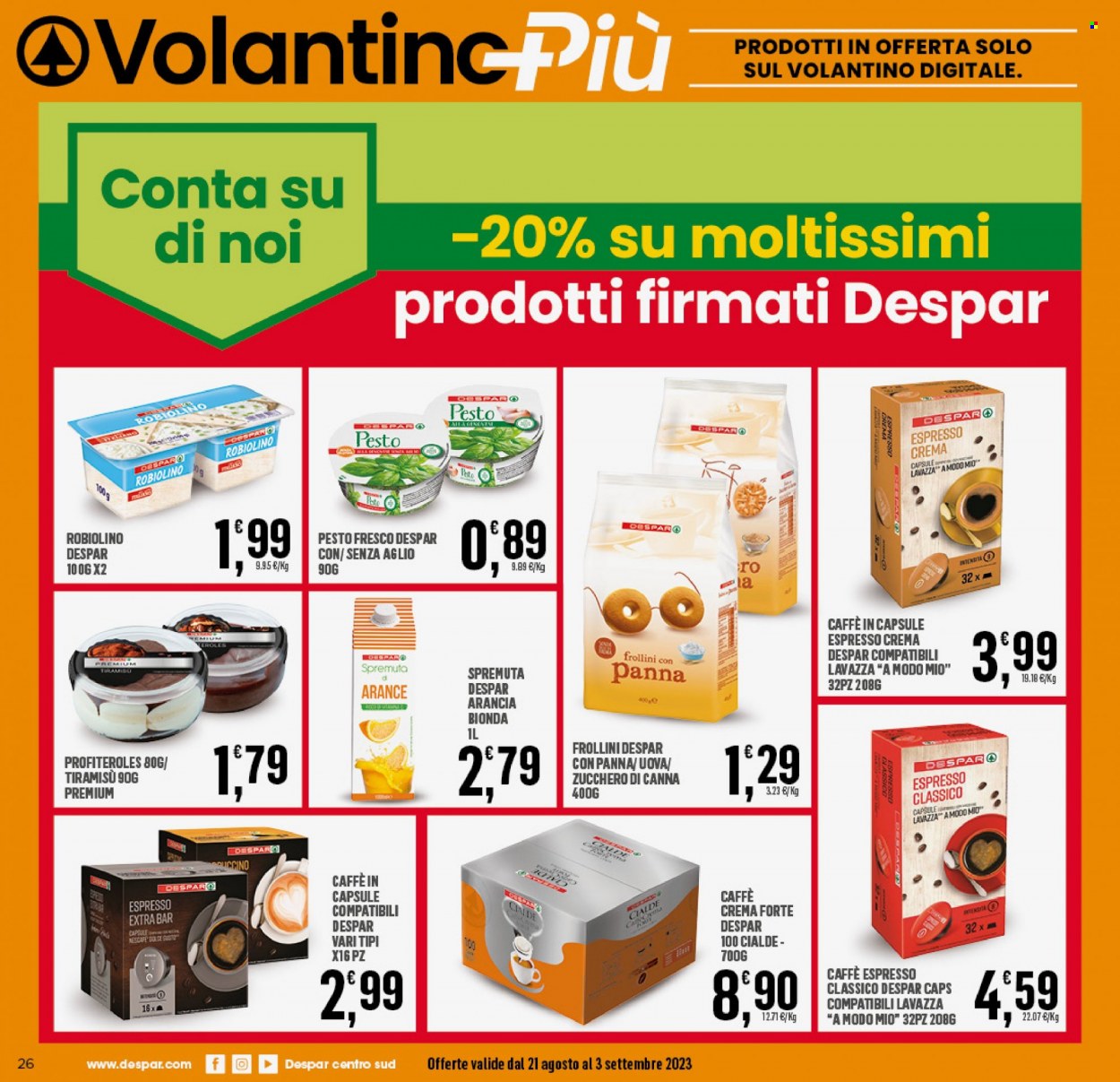 Volantino Interspar - 21/8/2023 - 3/9/2023. Pagina 26