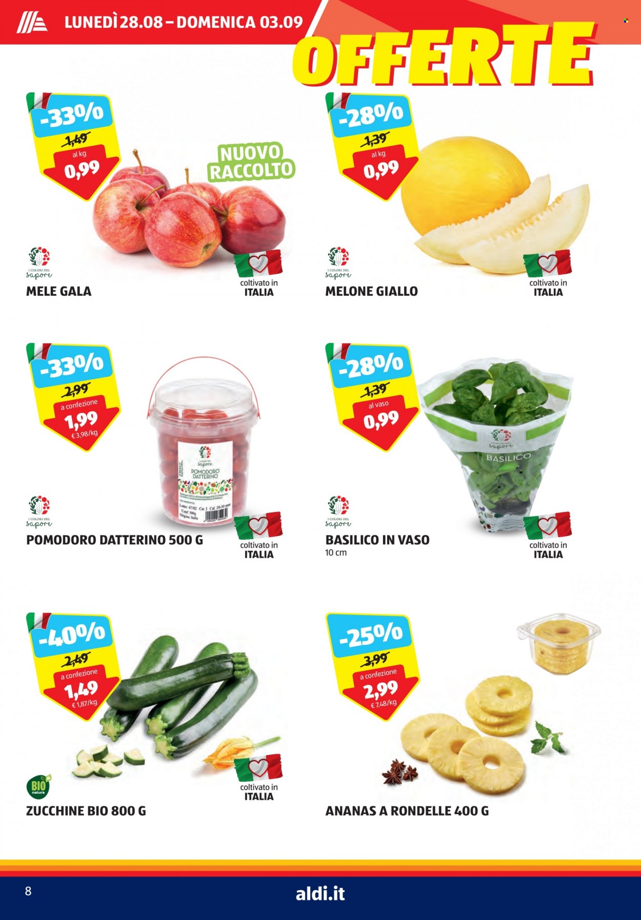 Volantino Aldi - 28/8/2023 - 3/9/2023. Pagina 8