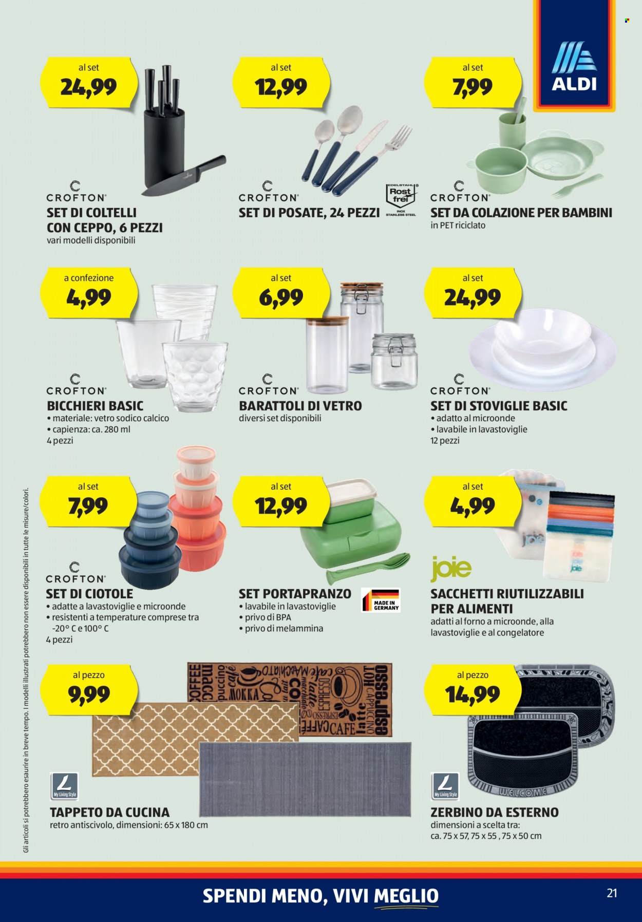 Volantino Aldi - 28/8/2023 - 3/9/2023. Pagina 21