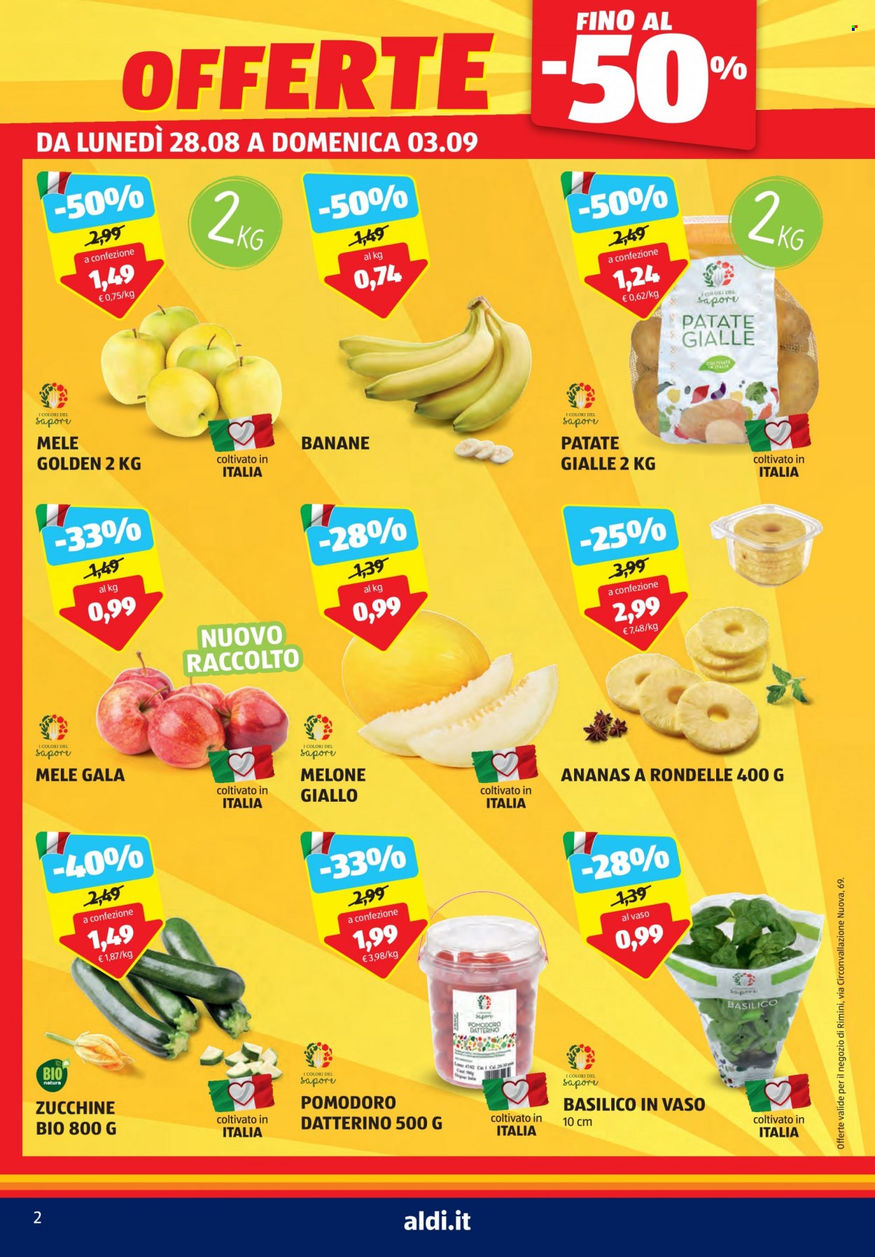 Volantino Aldi - 28/8/2023 - 3/9/2023. Pagina 2
