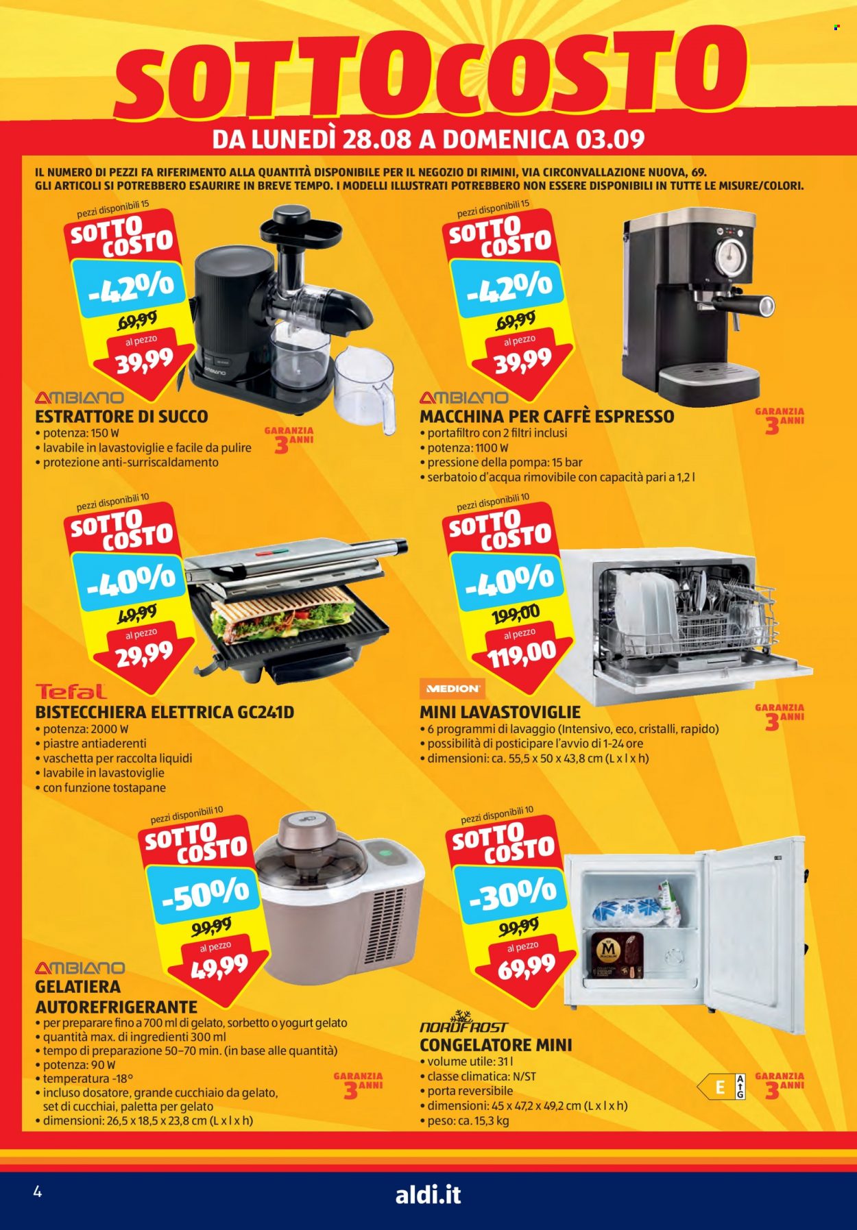 Volantino Aldi - 28/8/2023 - 3/9/2023. Pagina 4