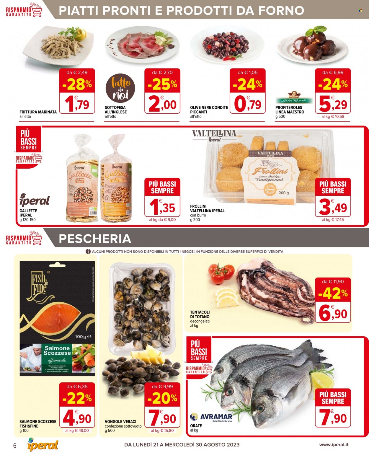 Volantino Iperal - 21/8/2023 - 30/8/2023. Pagina 6