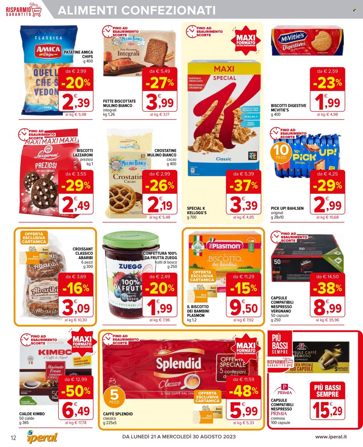 Volantino Iperal - 21/8/2023 - 30/8/2023. Pagina 12