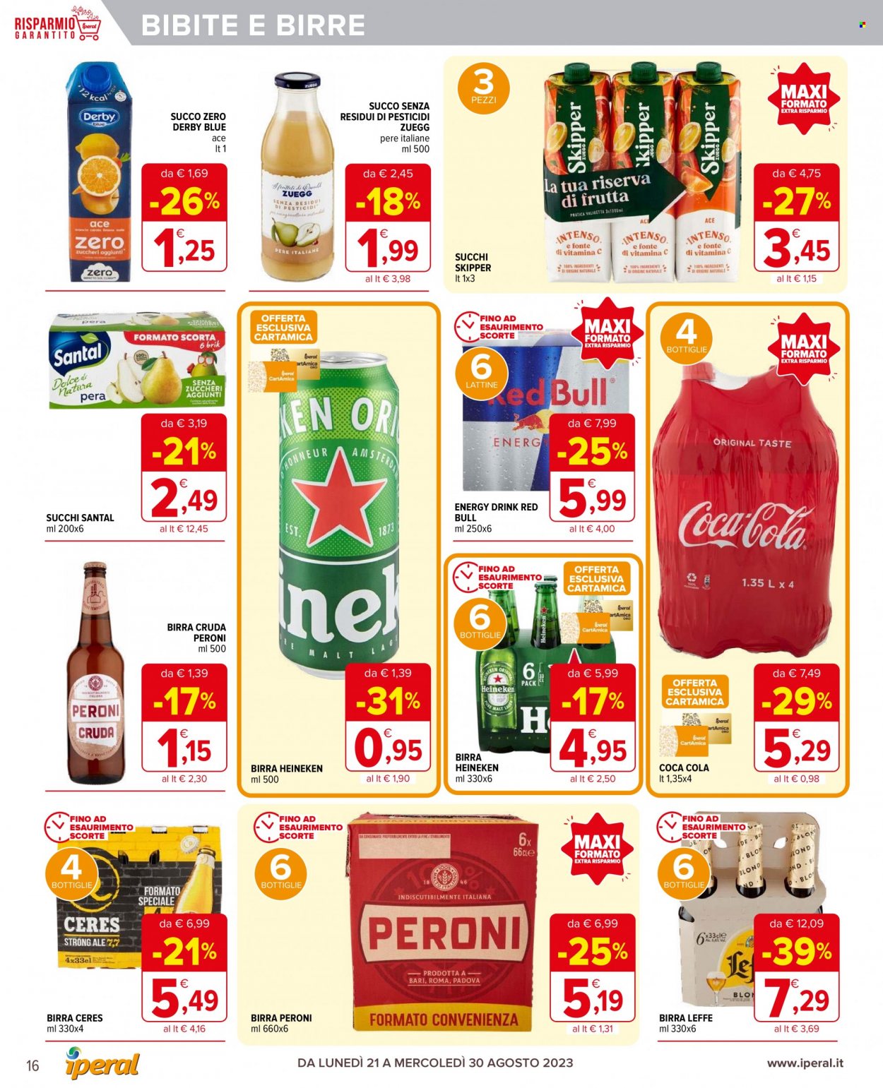 Volantino Iperal - 21/8/2023 - 30/8/2023. Pagina 16