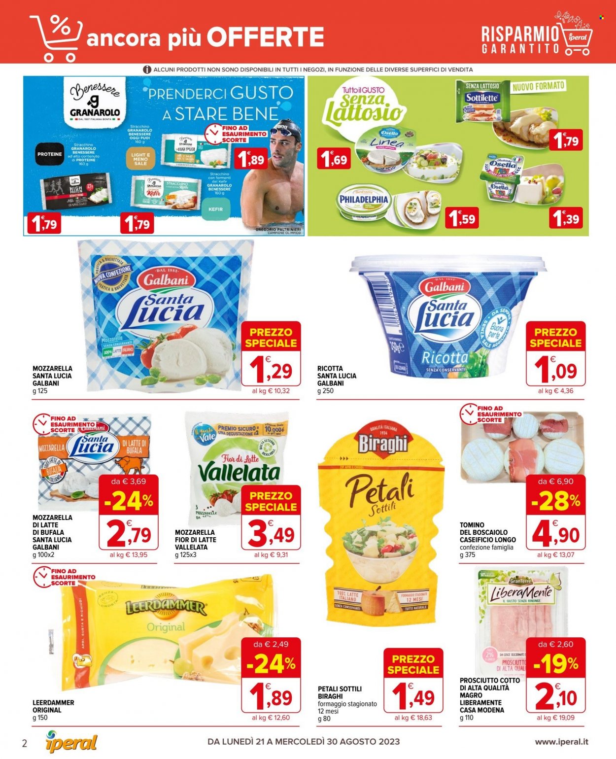 Volantino Iperal - 21/8/2023 - 30/8/2023. Pagina 2