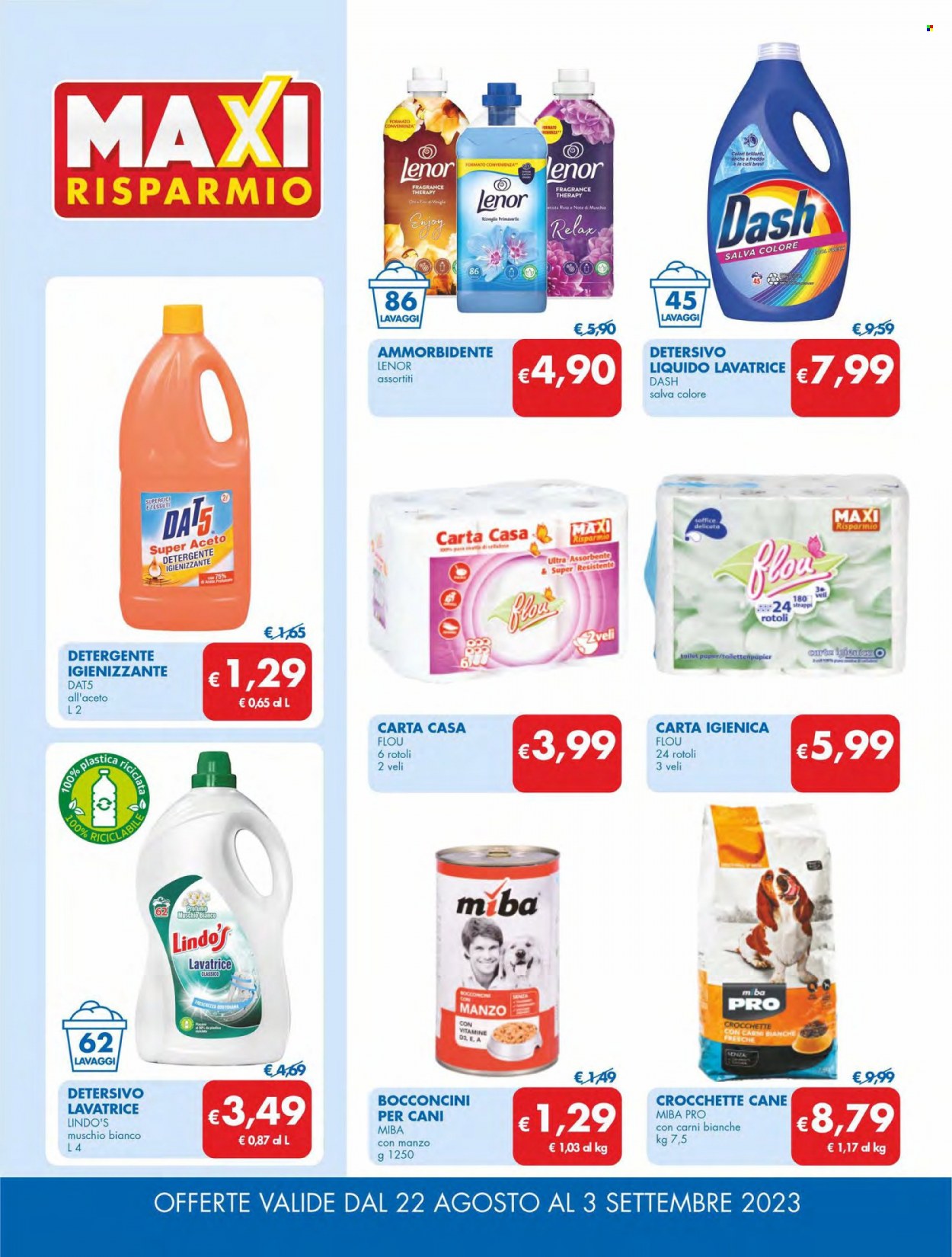Volantino MD Discount - 22/8/2023 - 3/9/2023. Pagina 7