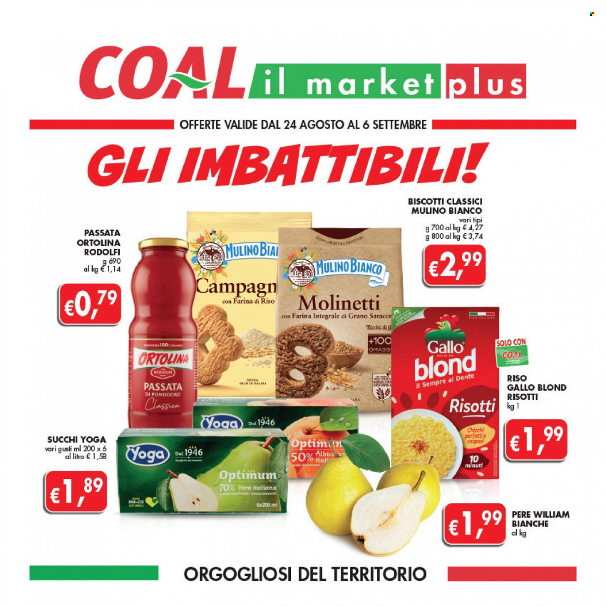 Volantino COAL - 24/8/2023 - 6/9/2023. Pagina 1