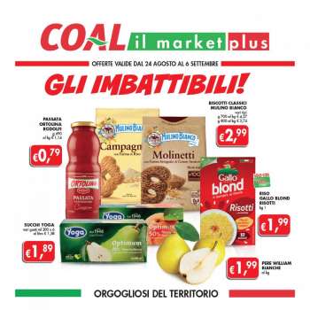 Volantino COAL - 24/8/2023 - 6/9/2023.