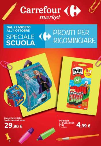 Volantino Carrefour - 21/8/2023 - 1/10/2023.