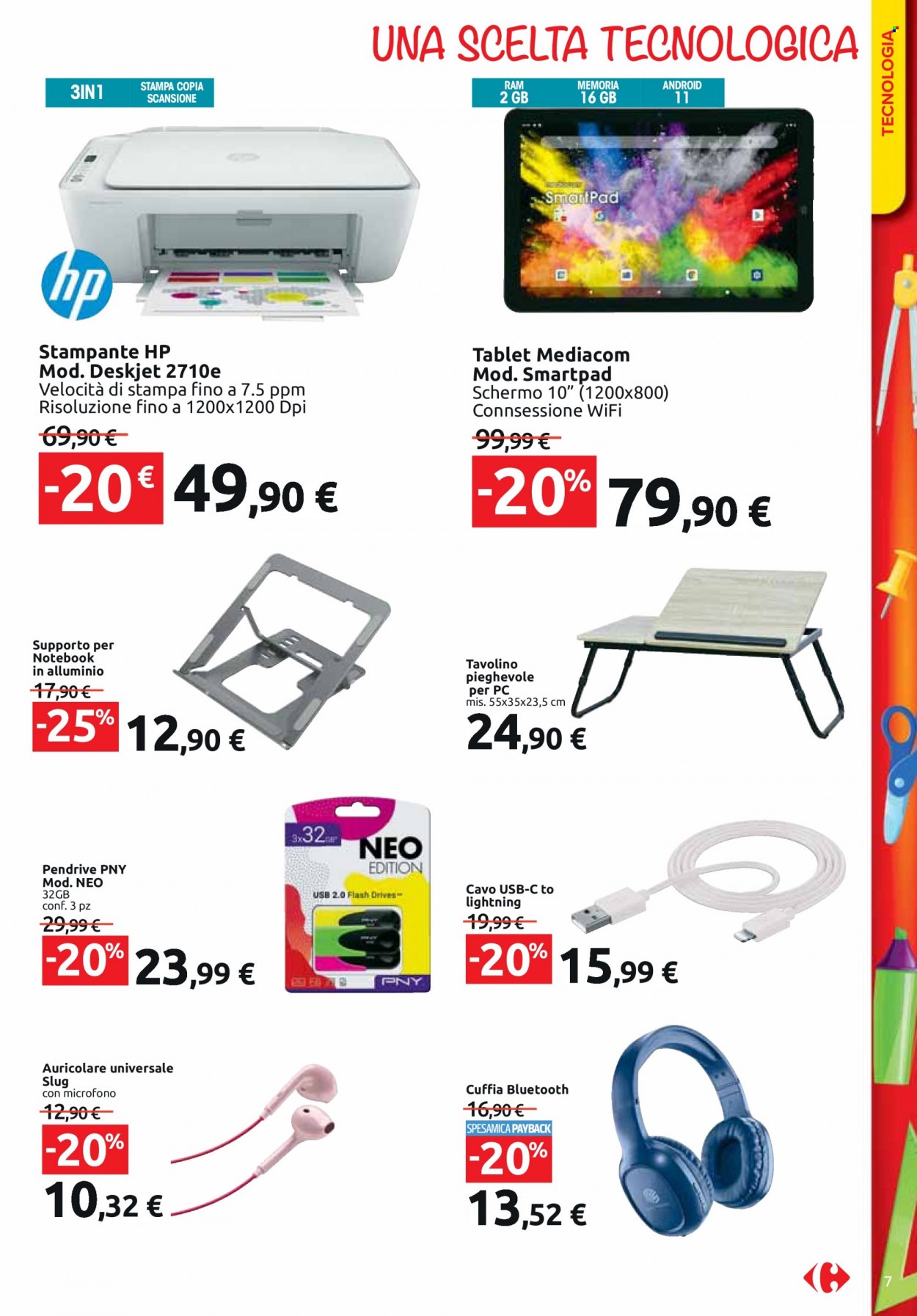 Volantino Carrefour - 21/8/2023 - 1/10/2023. Pagina 7