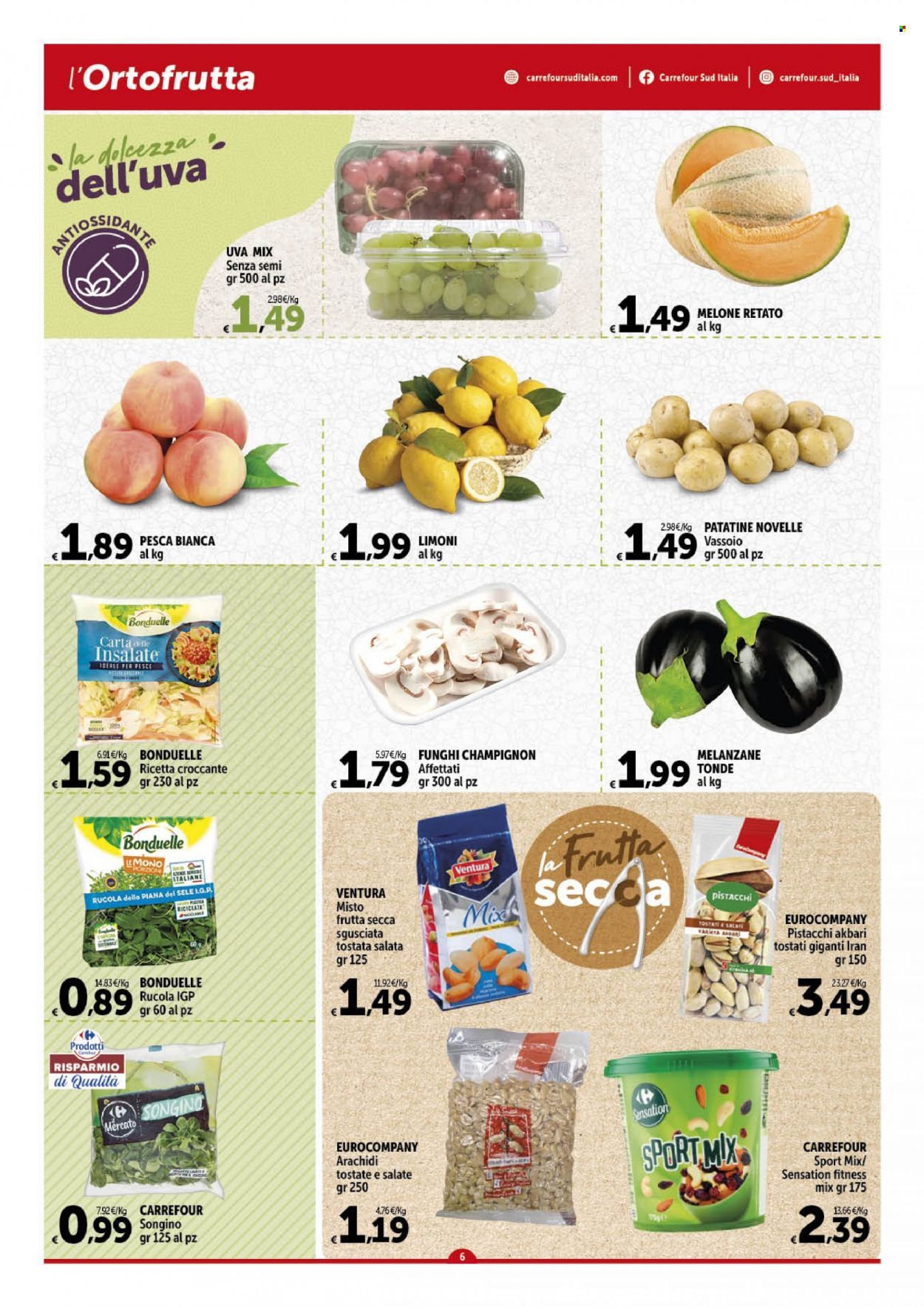 Volantino Carrefour - 24/8/2023 - 2/9/2023. Pagina 6
