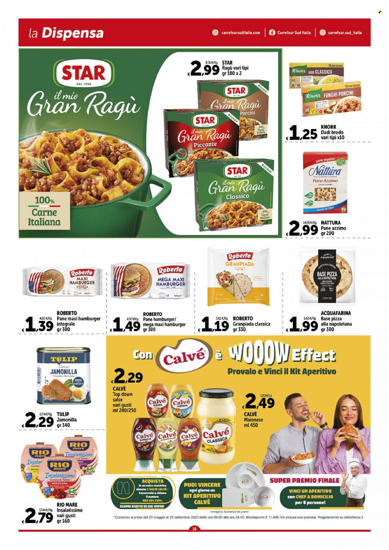 Volantino Carrefour - 24/8/2023 - 2/9/2023. Pagina 16
