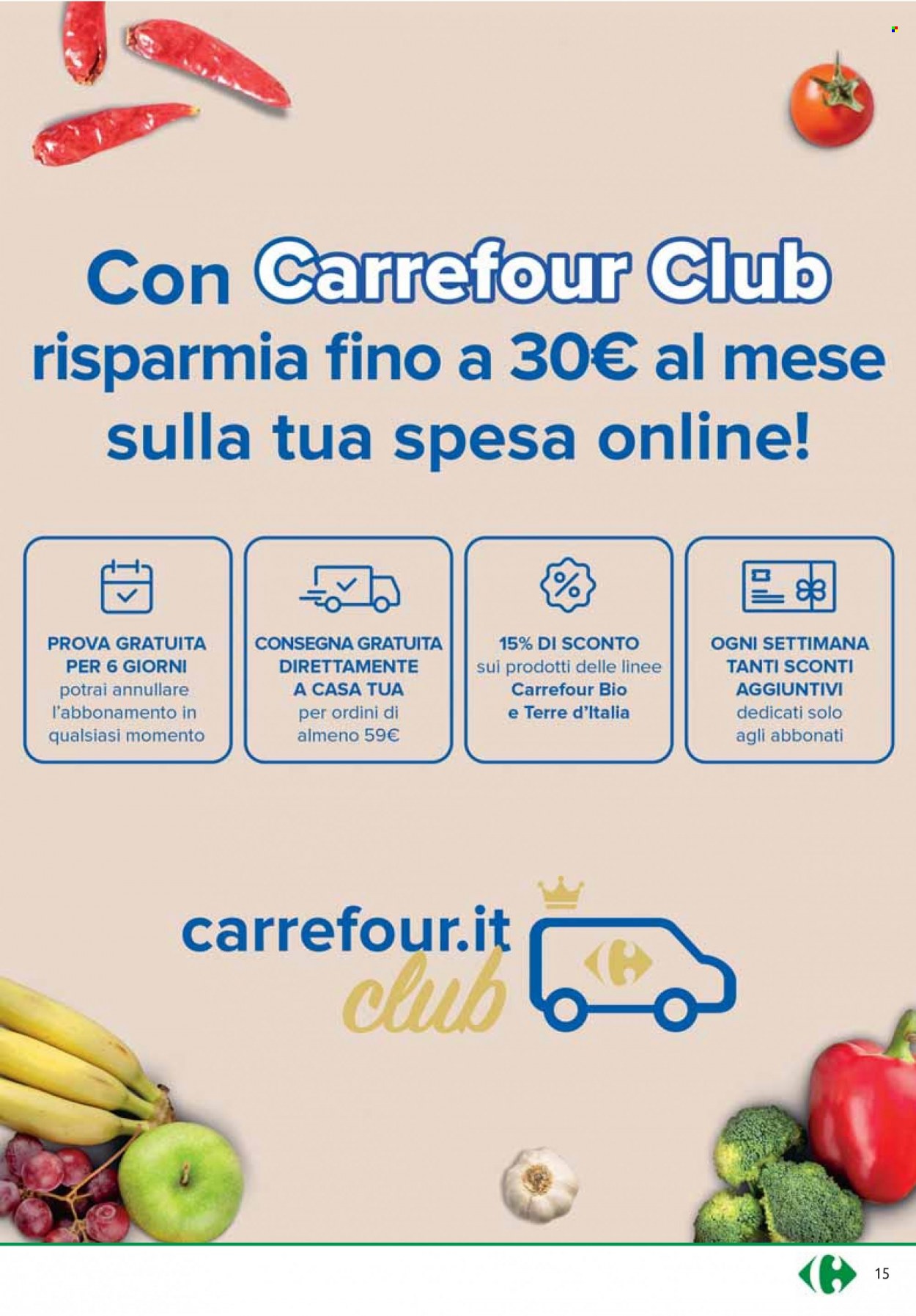 Volantino Carrefour - 24/8/2023 - 5/9/2023. Pagina 15