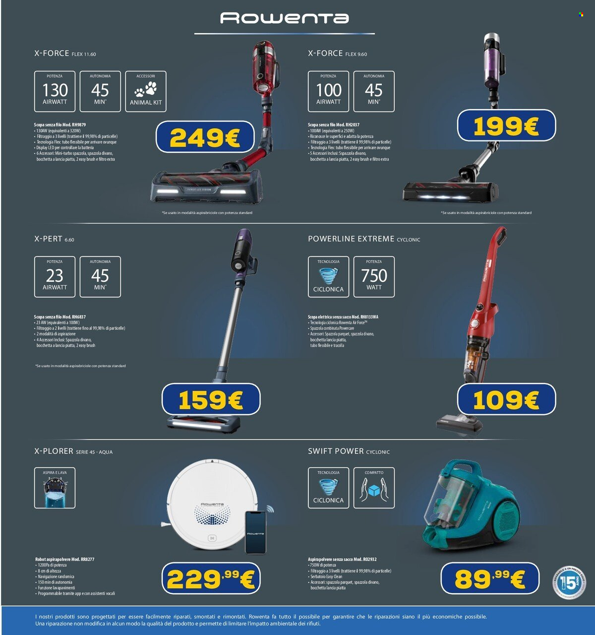 Volantino Euronics - 24/8/2023 - 13/9/2023. Pagina 22