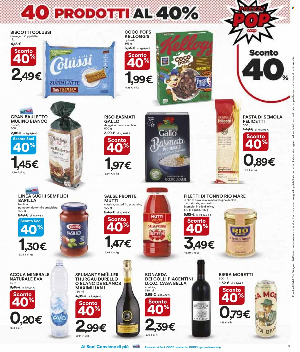 Volantino Coop - 17/8/2023 - 30/8/2023. Pagina 3