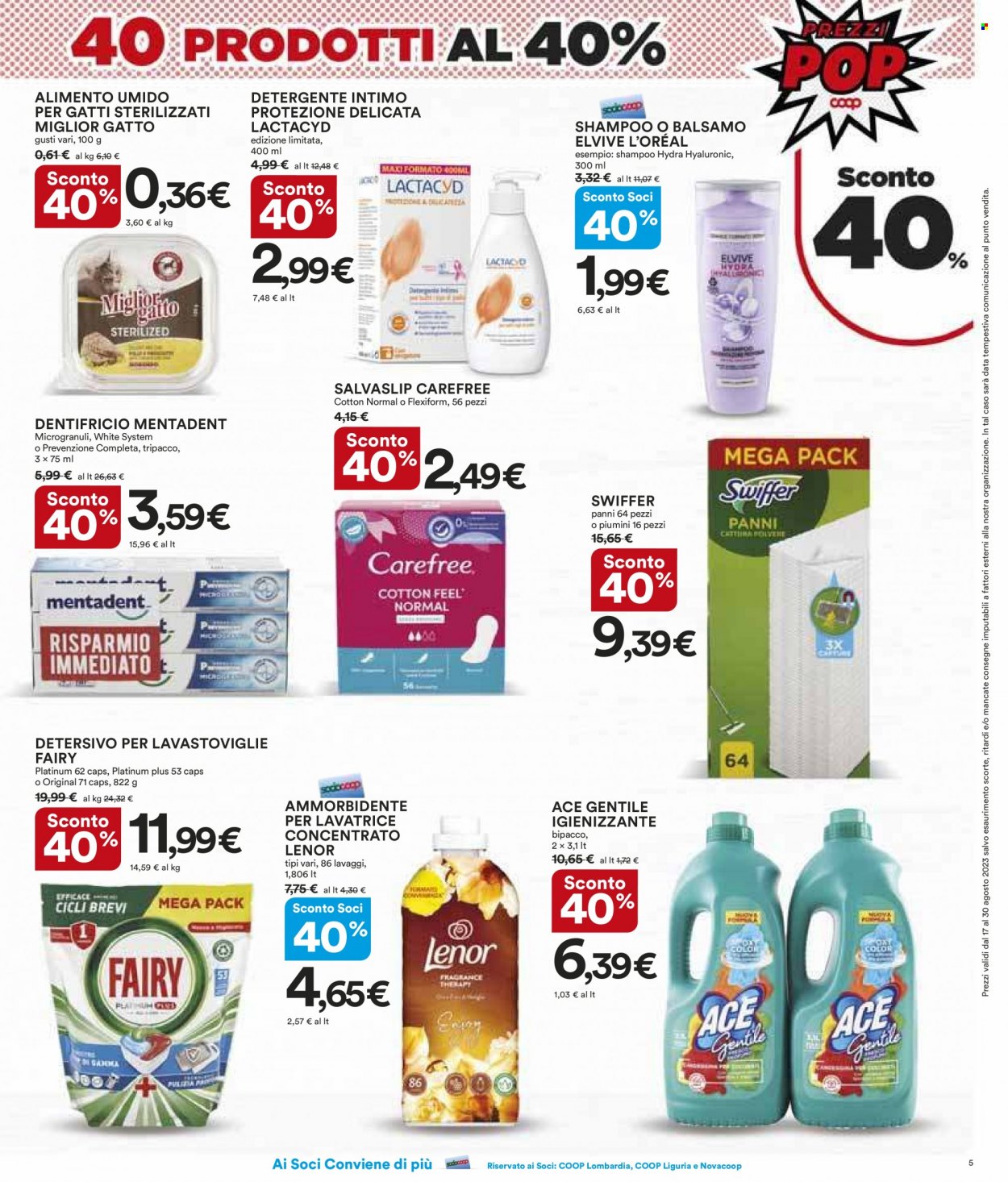 Volantino Coop - 17/8/2023 - 30/8/2023. Pagina 5