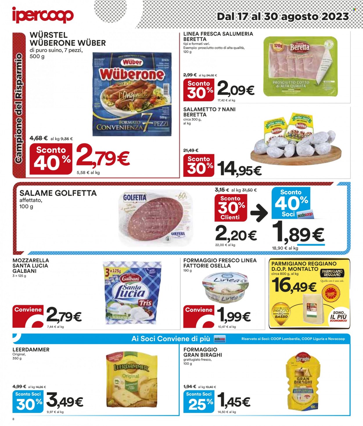 Volantino Coop - 17/8/2023 - 30/8/2023. Pagina 8