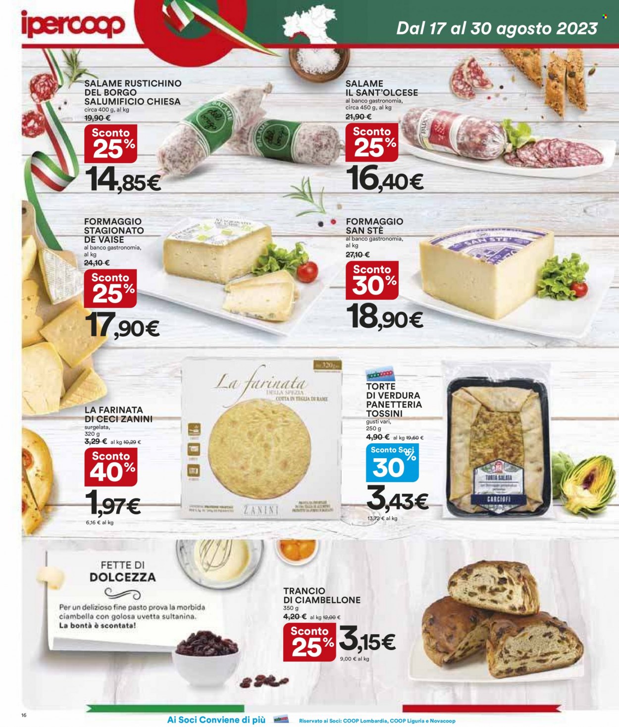 Volantino Coop - 17/8/2023 - 30/8/2023. Pagina 16