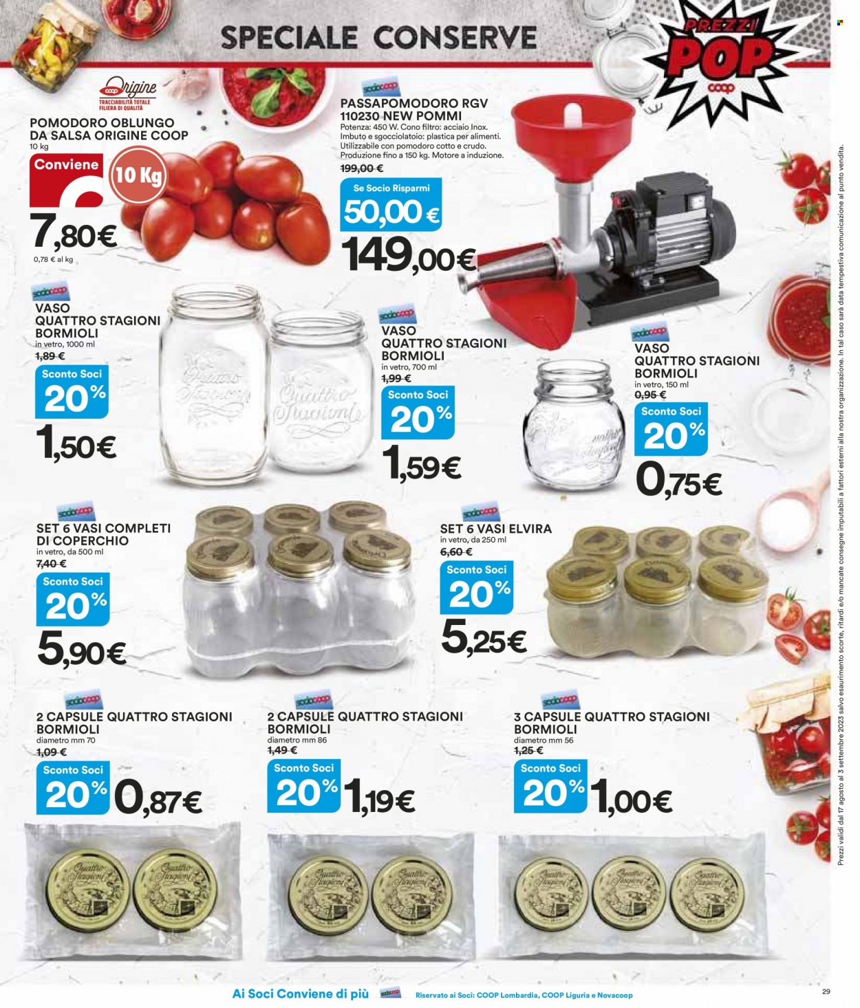 Volantino Coop - 17/8/2023 - 30/8/2023. Pagina 29