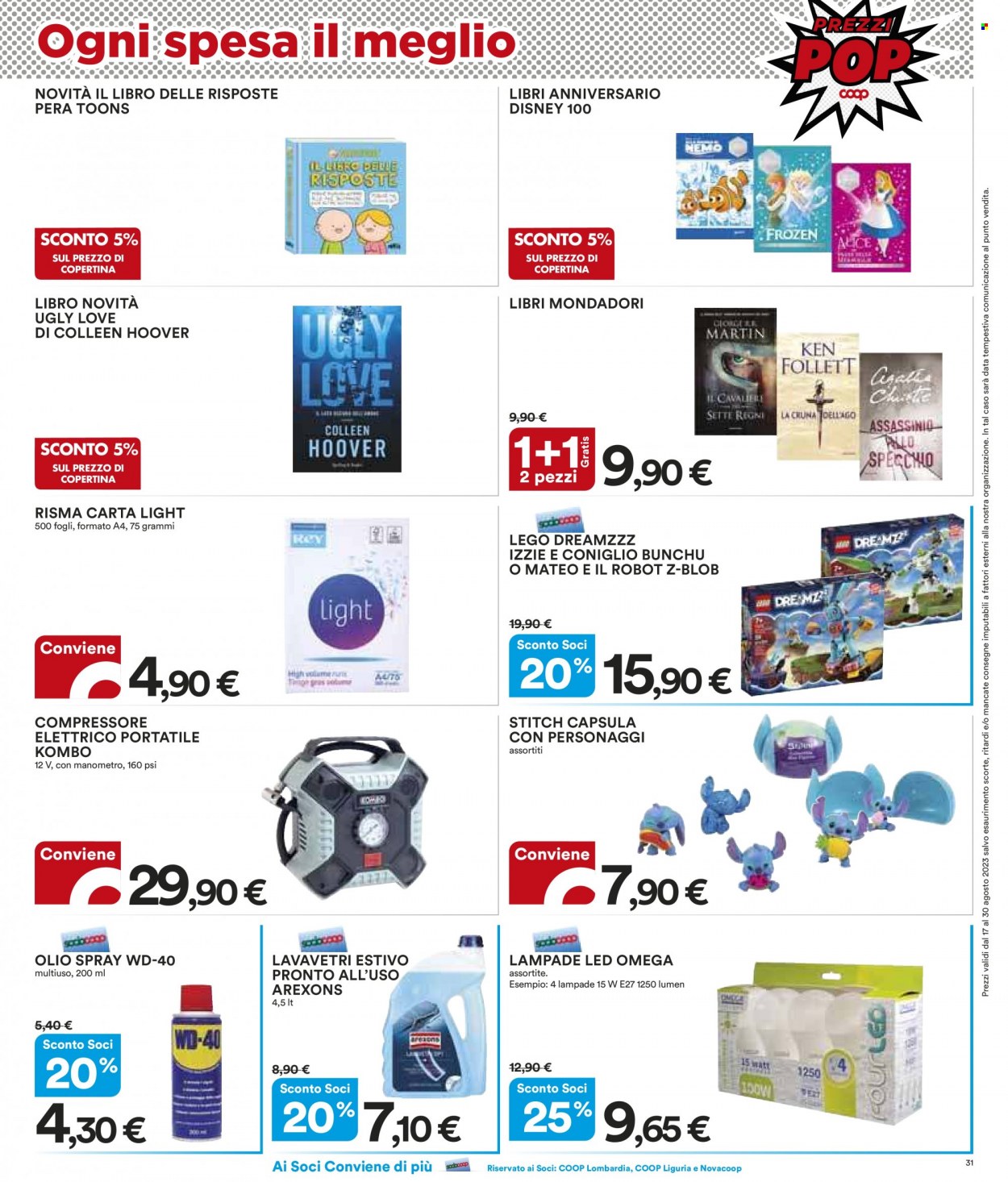 Volantino Coop - 17/8/2023 - 30/8/2023. Pagina 31