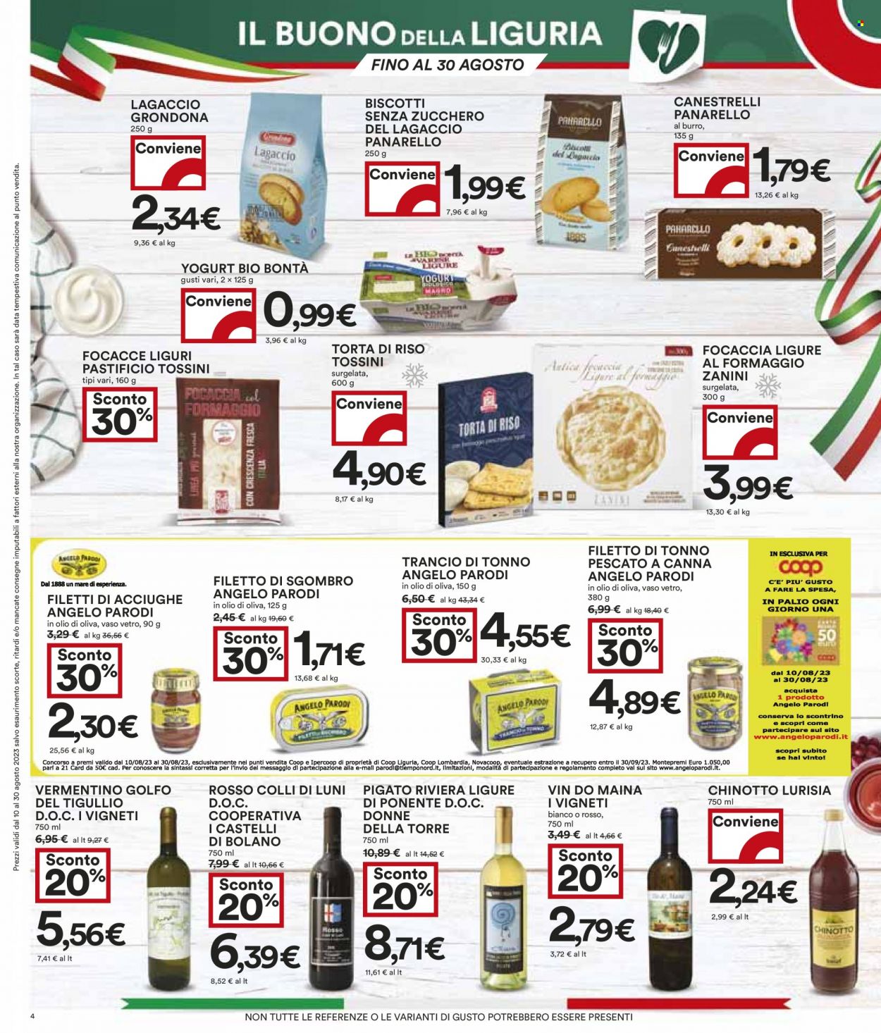 Leták Coop - 10.8.2023 - 23.8.2023. Strana 4