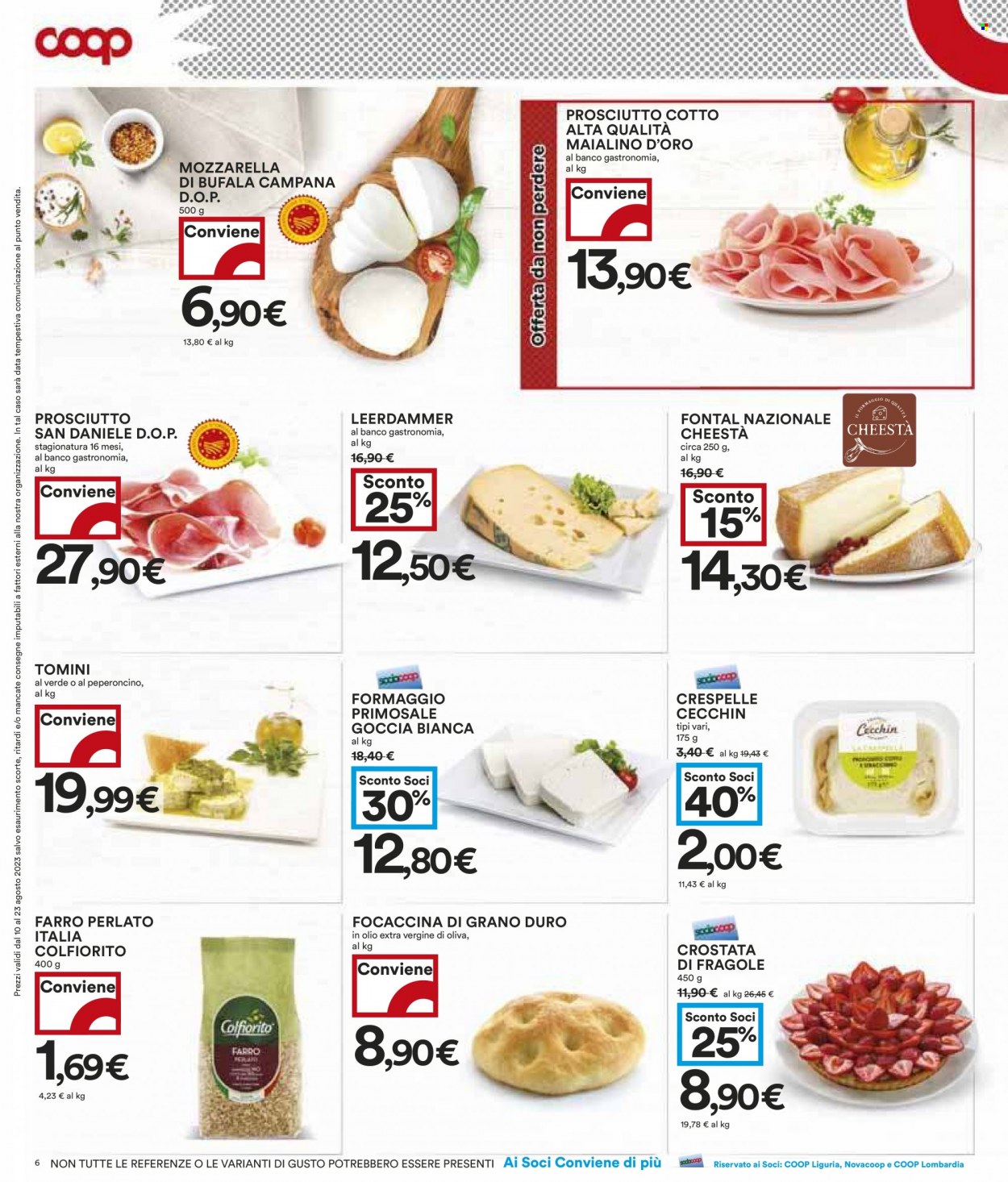 Volantino Coop - 10/8/2023 - 23/8/2023. Pagina 6