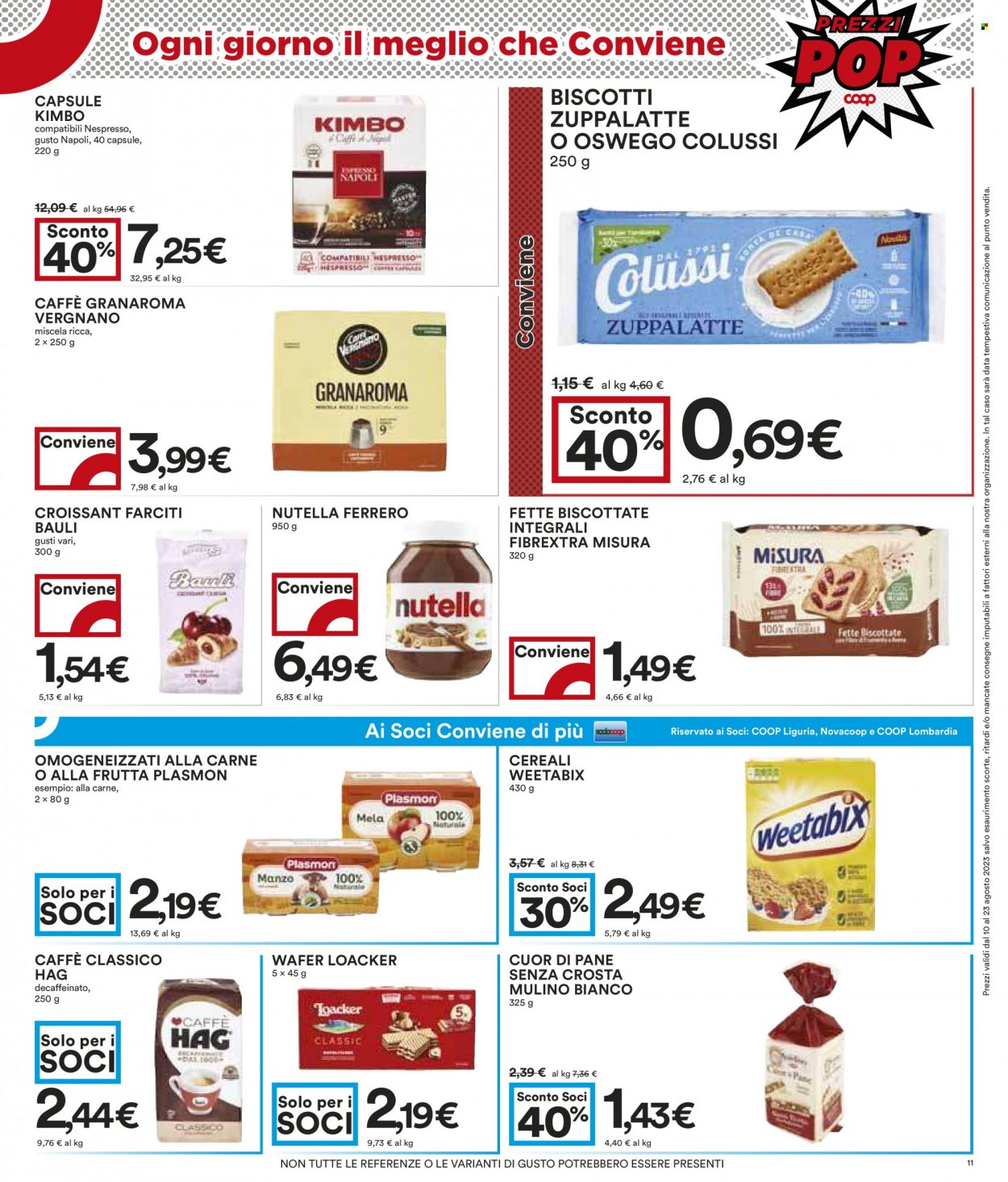 Volantino Coop - 10/8/2023 - 23/8/2023. Pagina 11