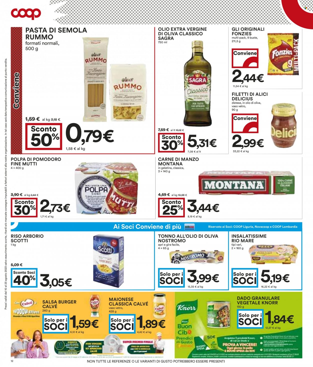 Leták Coop - 10.8.2023 - 23.8.2023. Strana 12