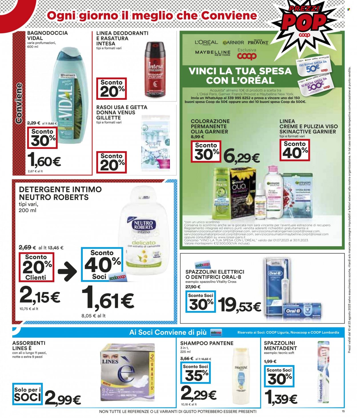 Volantino Coop - 10/8/2023 - 23/8/2023. Pagina 15