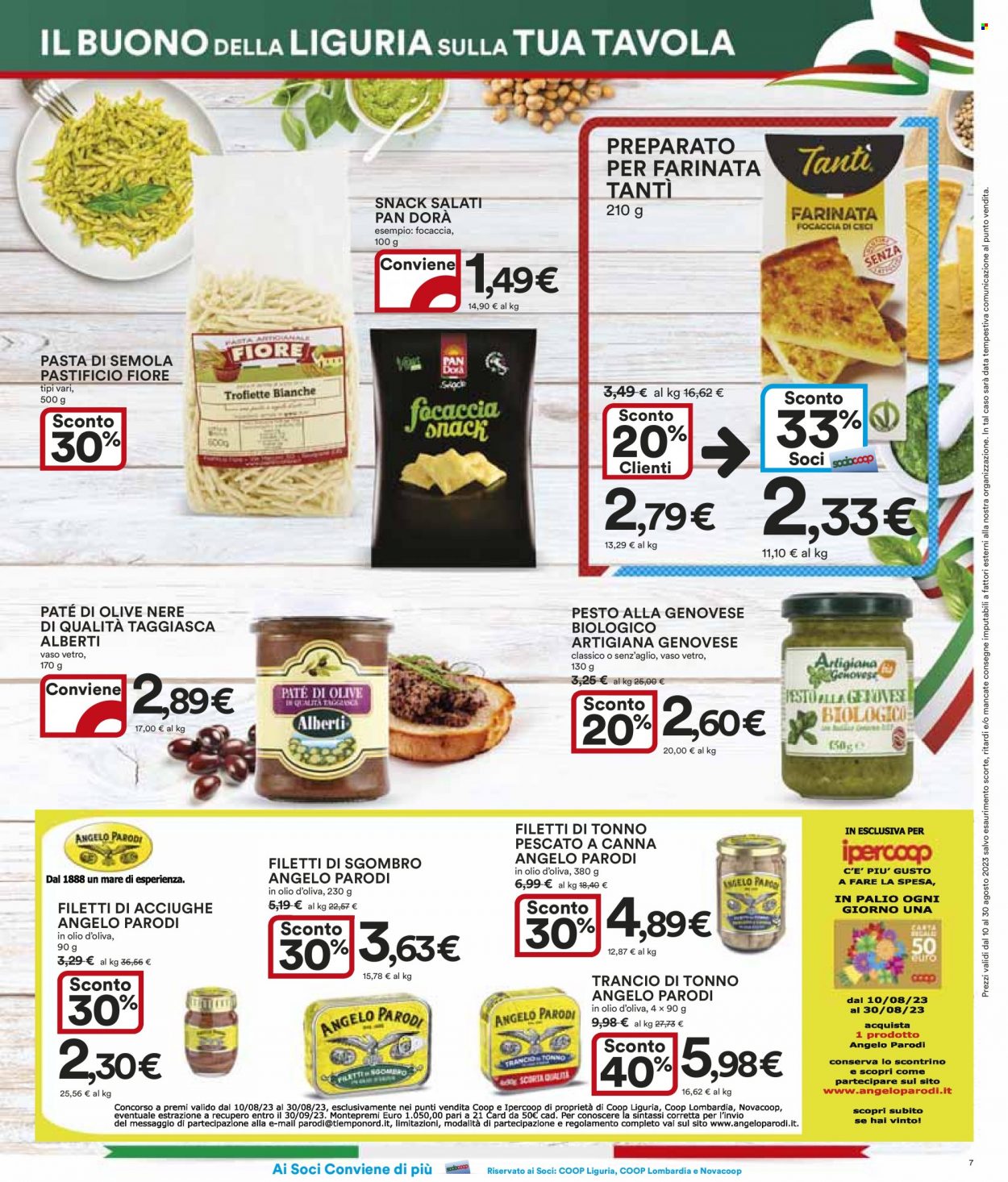 Leták Coop - 17.8.2023 - 30.8.2023. Strana 7