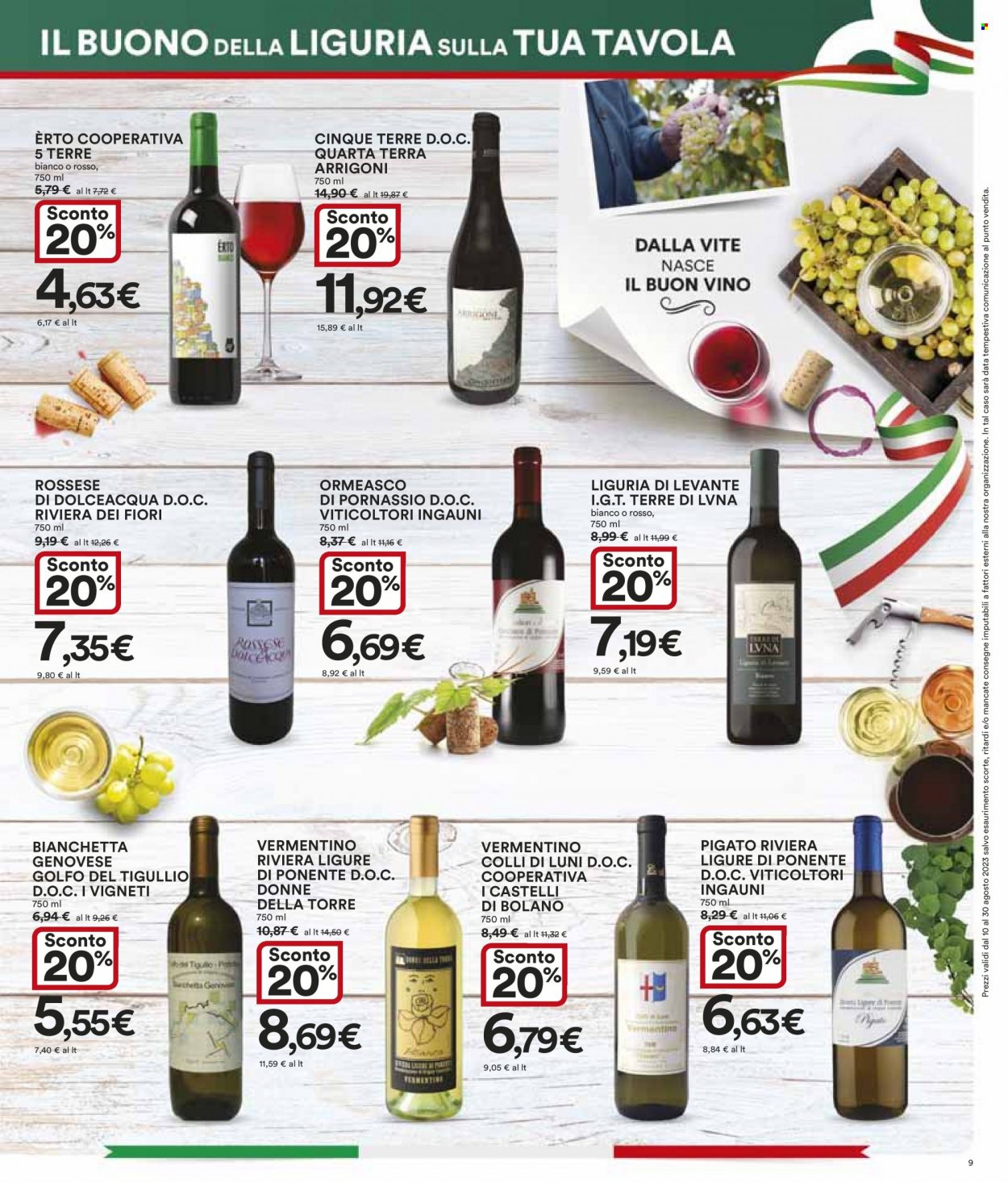 Leták Coop - 17.8.2023 - 30.8.2023. Strana 9