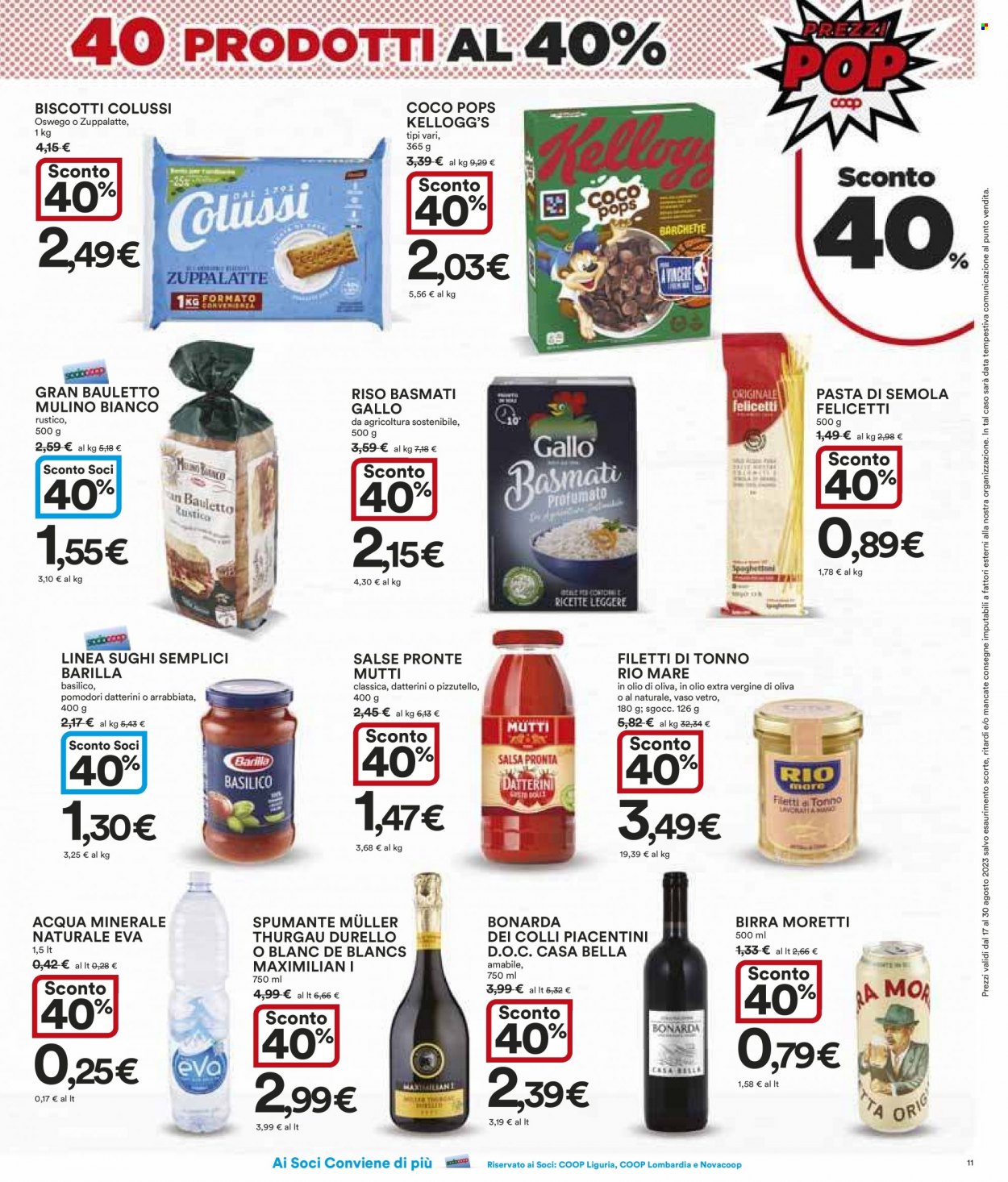 Leták Coop - 17.8.2023 - 30.8.2023. Strana 11