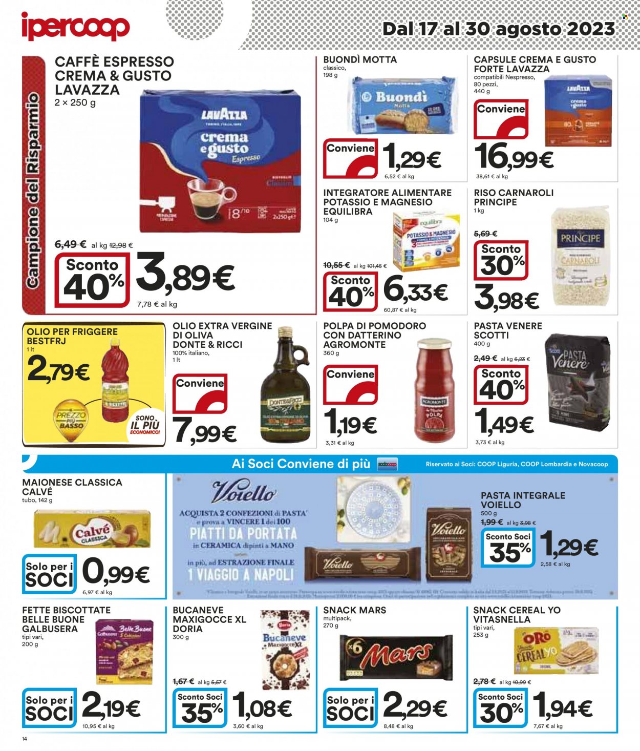 Leták Coop - 17.8.2023 - 30.8.2023. Strana 14