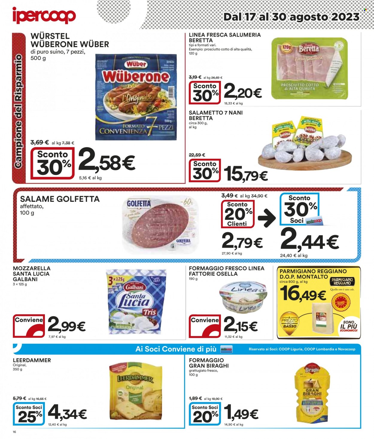 Leták Coop - 17.8.2023 - 30.8.2023. Strana 16