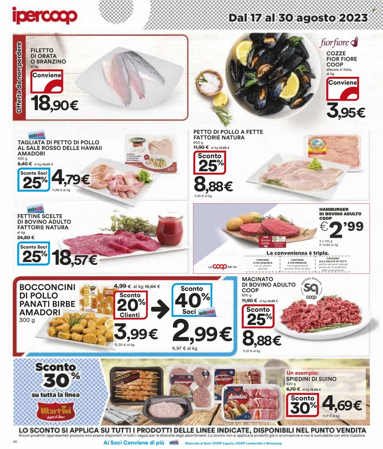 Leták Coop - 17.8.2023 - 30.8.2023. Strana 20