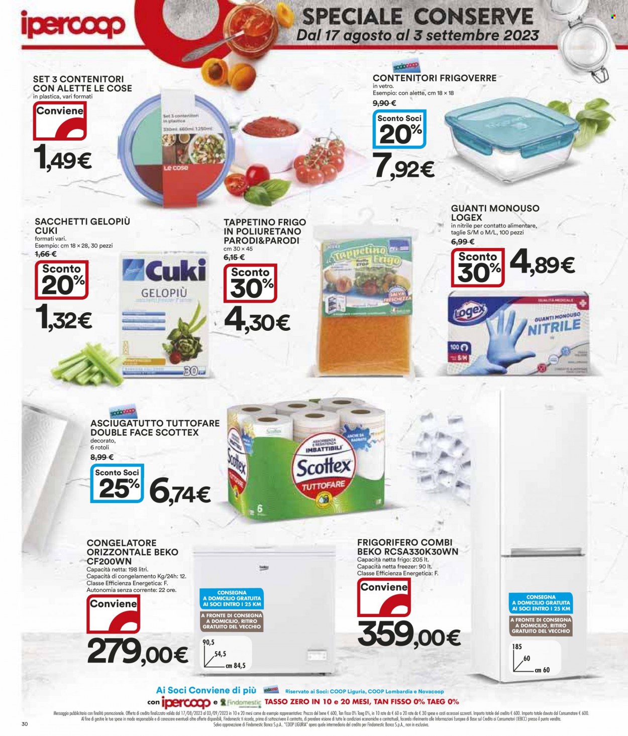 Leták Coop - 17.8.2023 - 30.8.2023. Strana 30