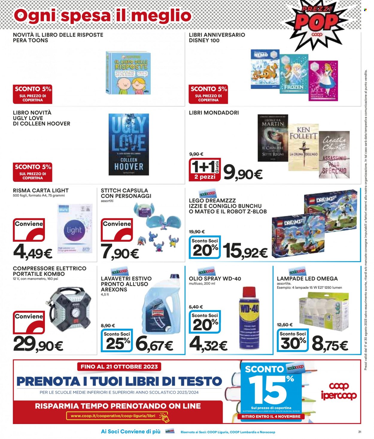 Leták Coop - 17.8.2023 - 30.8.2023. Strana 31
