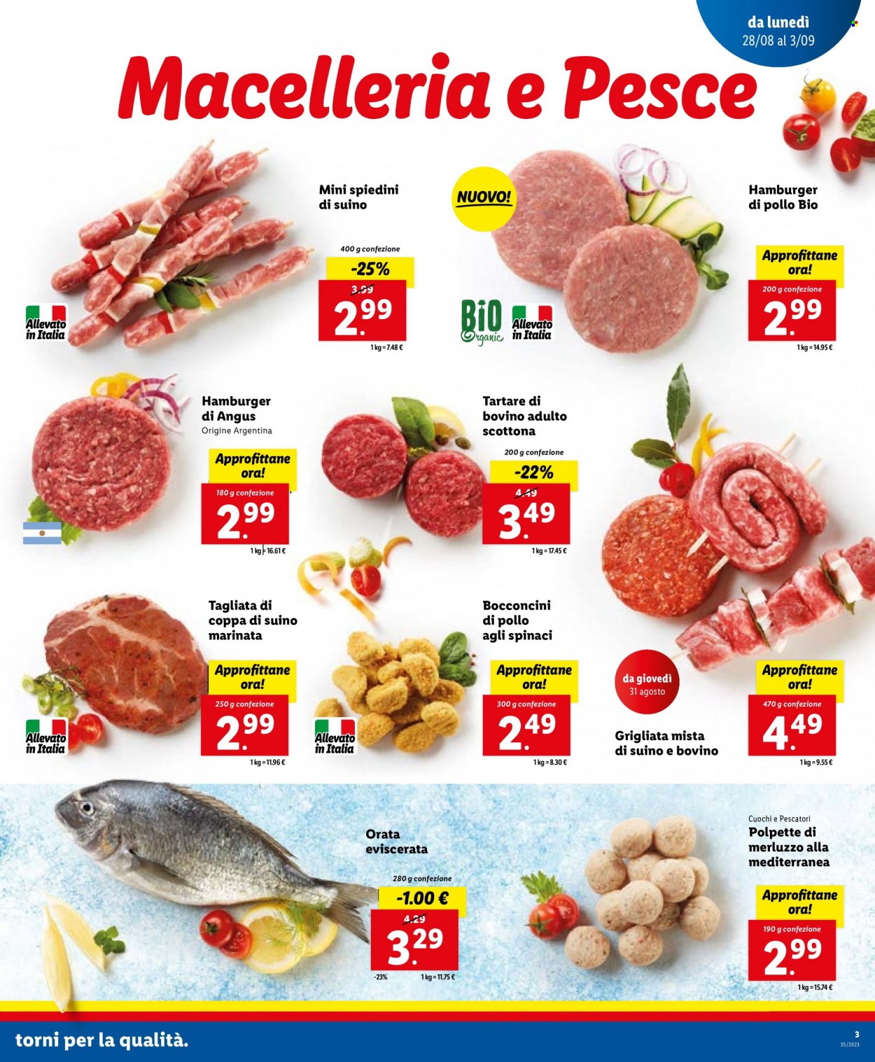Volantino Lidl - 28/8/2023 - 3/9/2023. Pagina 3