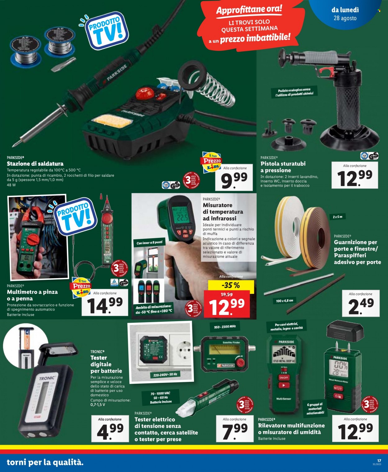 Volantino Lidl - 28/8/2023 - 3/9/2023. Pagina 17