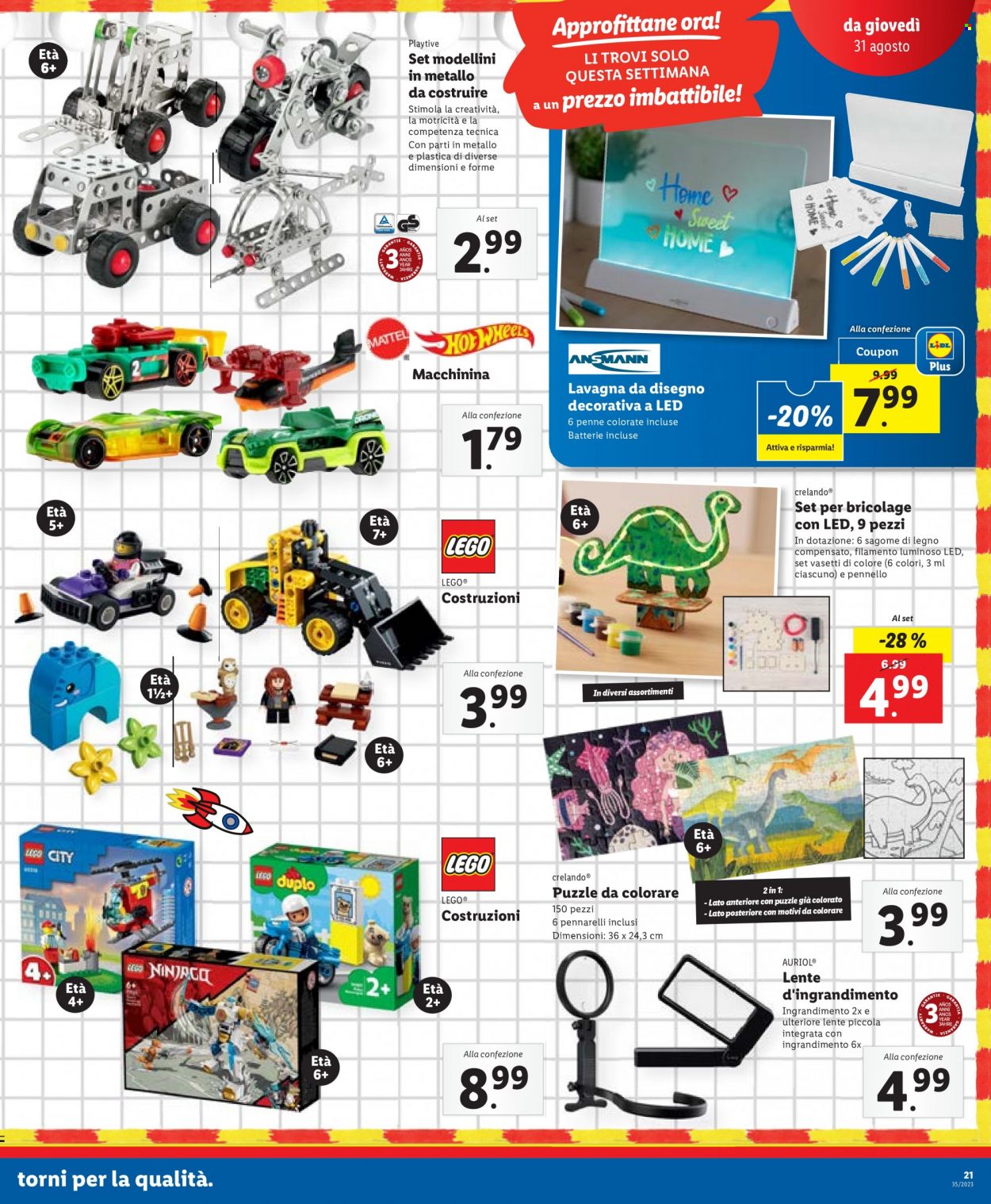 Volantino Lidl - 28/8/2023 - 3/9/2023. Pagina 21
