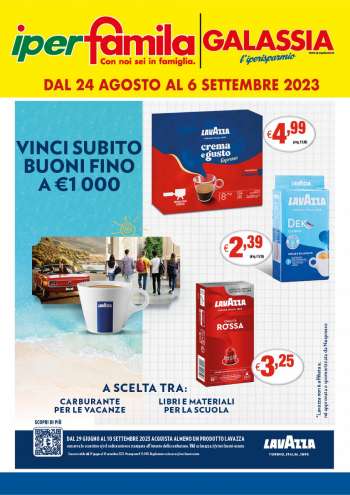 Volantino Famila - 24/8/2023 - 6/9/2023.