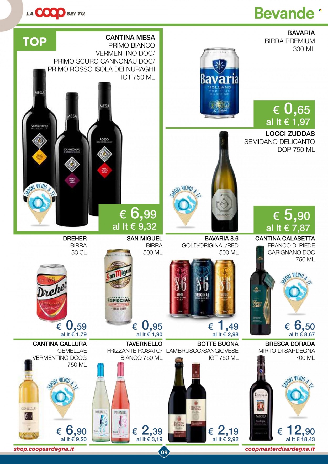 Leták Coop - 24.8.2023 - 2.9.2023. Strana 9