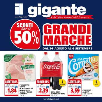 Volantino Il Gigante - 24/8/2023 - 6/9/2023.