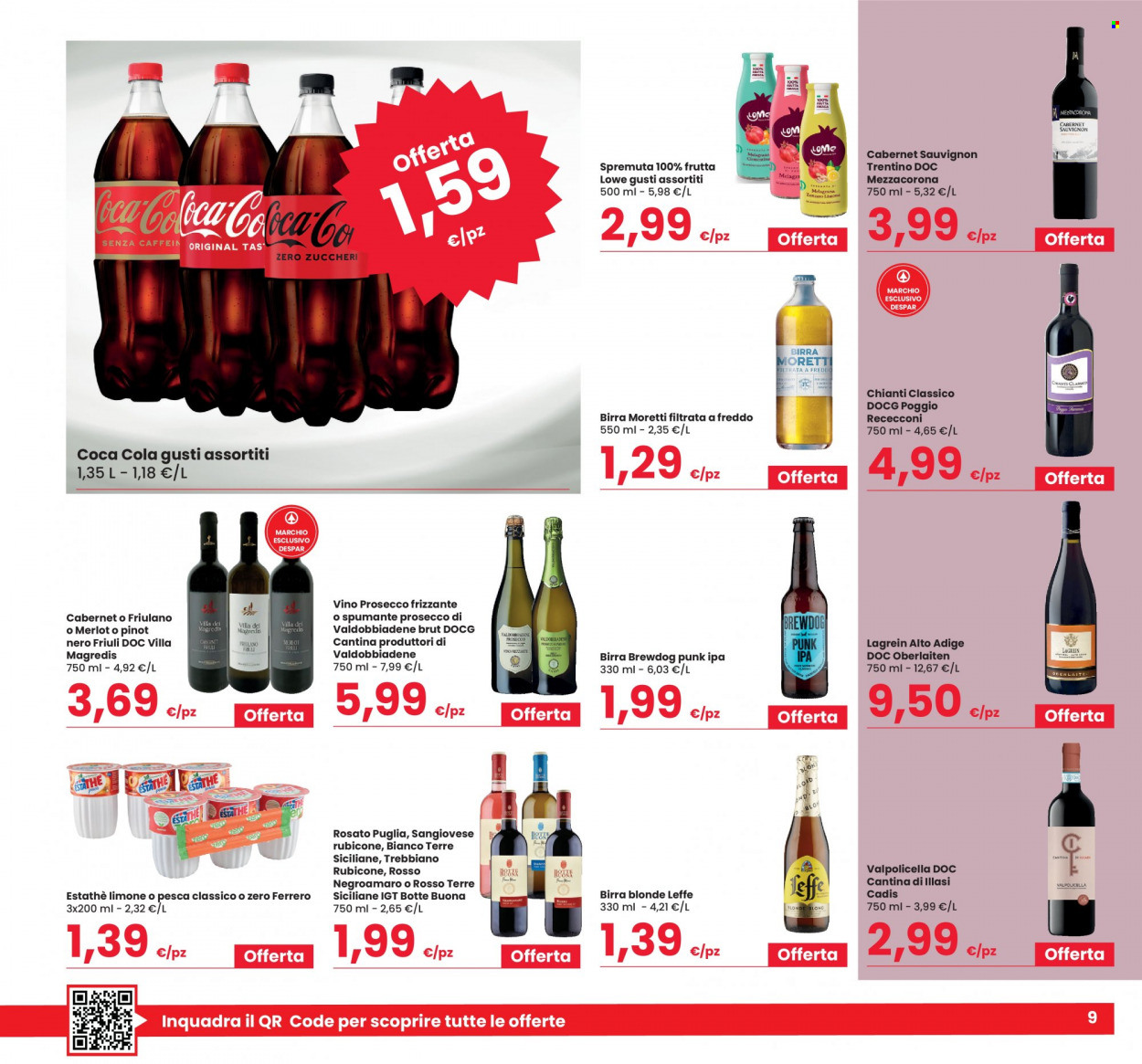 Volantino Eurospar - 24/8/2023 - 6/9/2023. Pagina 9