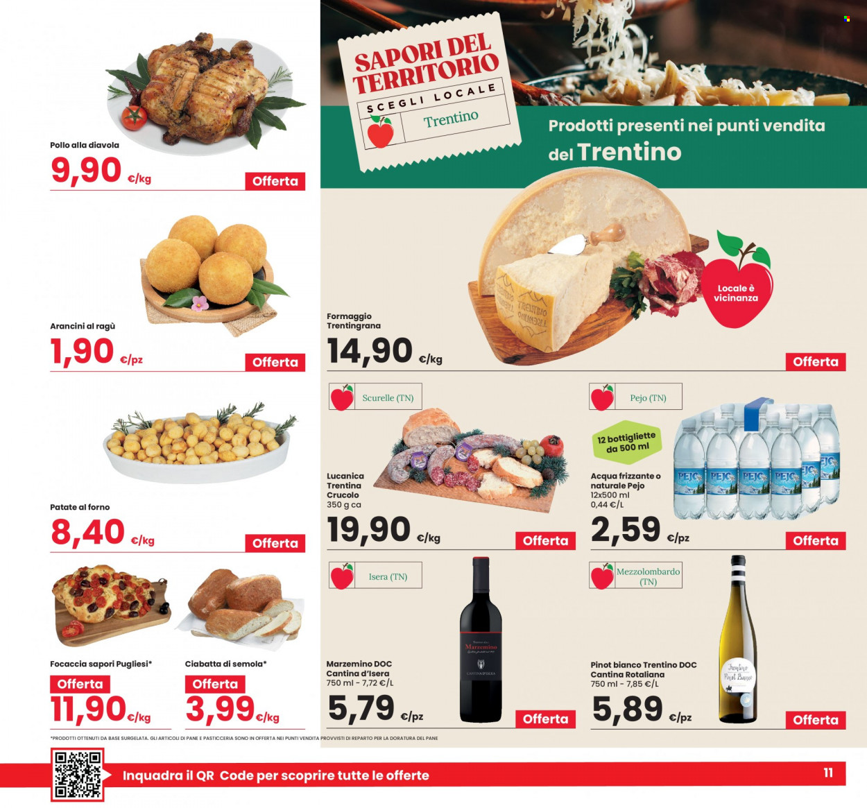 Volantino Eurospar - 24/8/2023 - 6/9/2023. Pagina 11