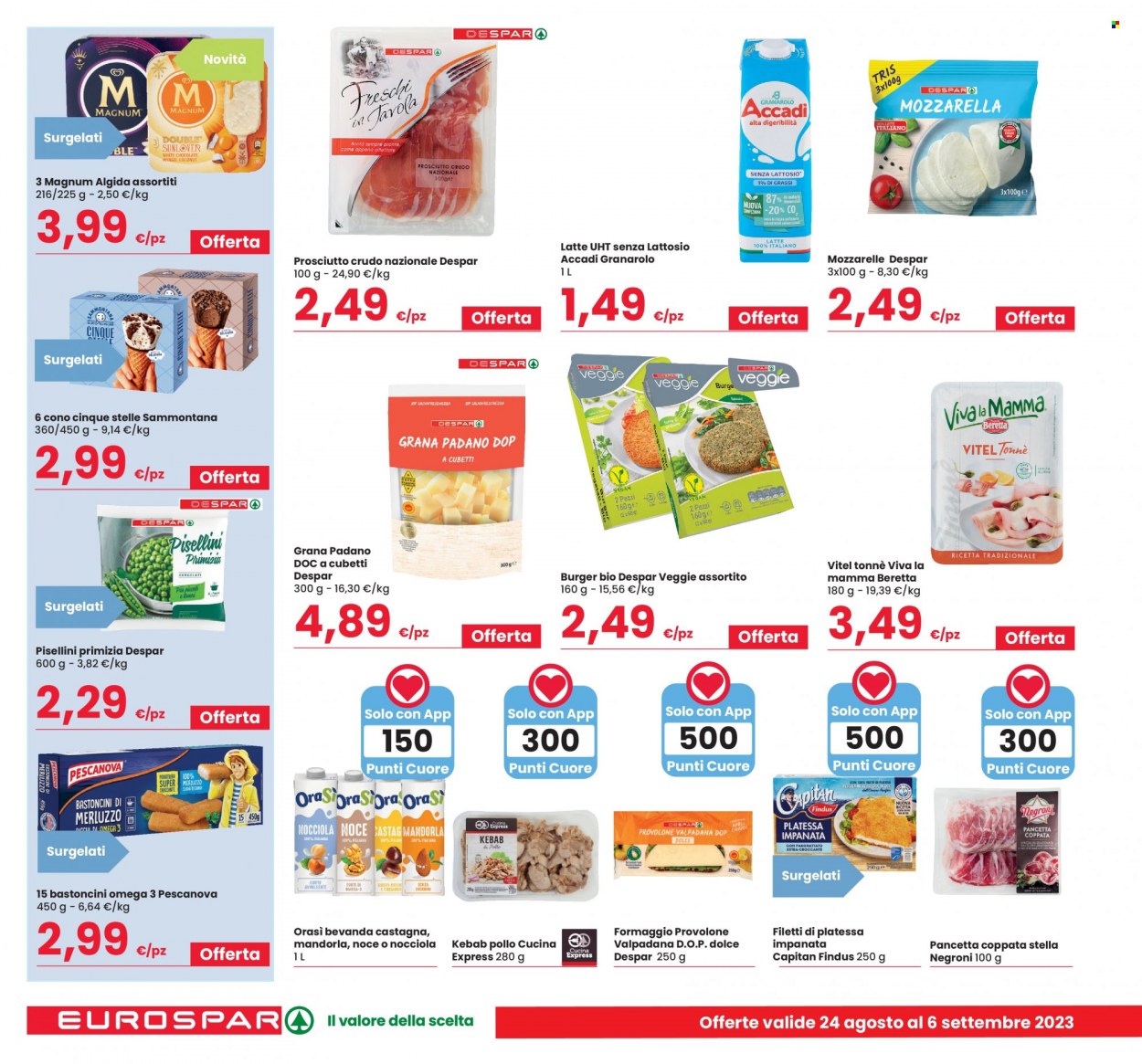 Volantino Eurospar - 24/8/2023 - 6/9/2023. Pagina 12