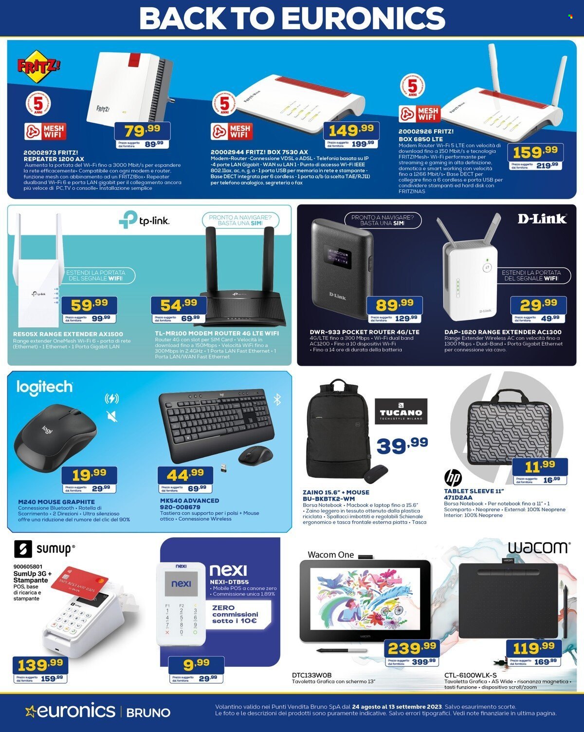 Volantino Euronics - 24/8/2023 - 13/9/2023. Pagina 6