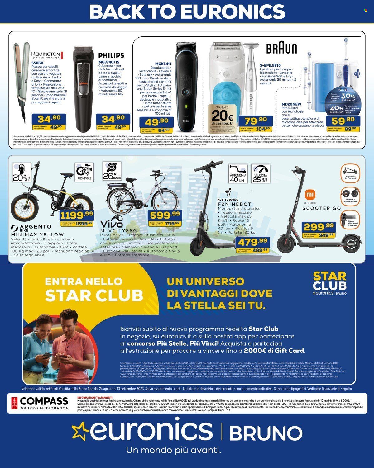 Volantino Euronics - 24/8/2023 - 13/9/2023. Pagina 27