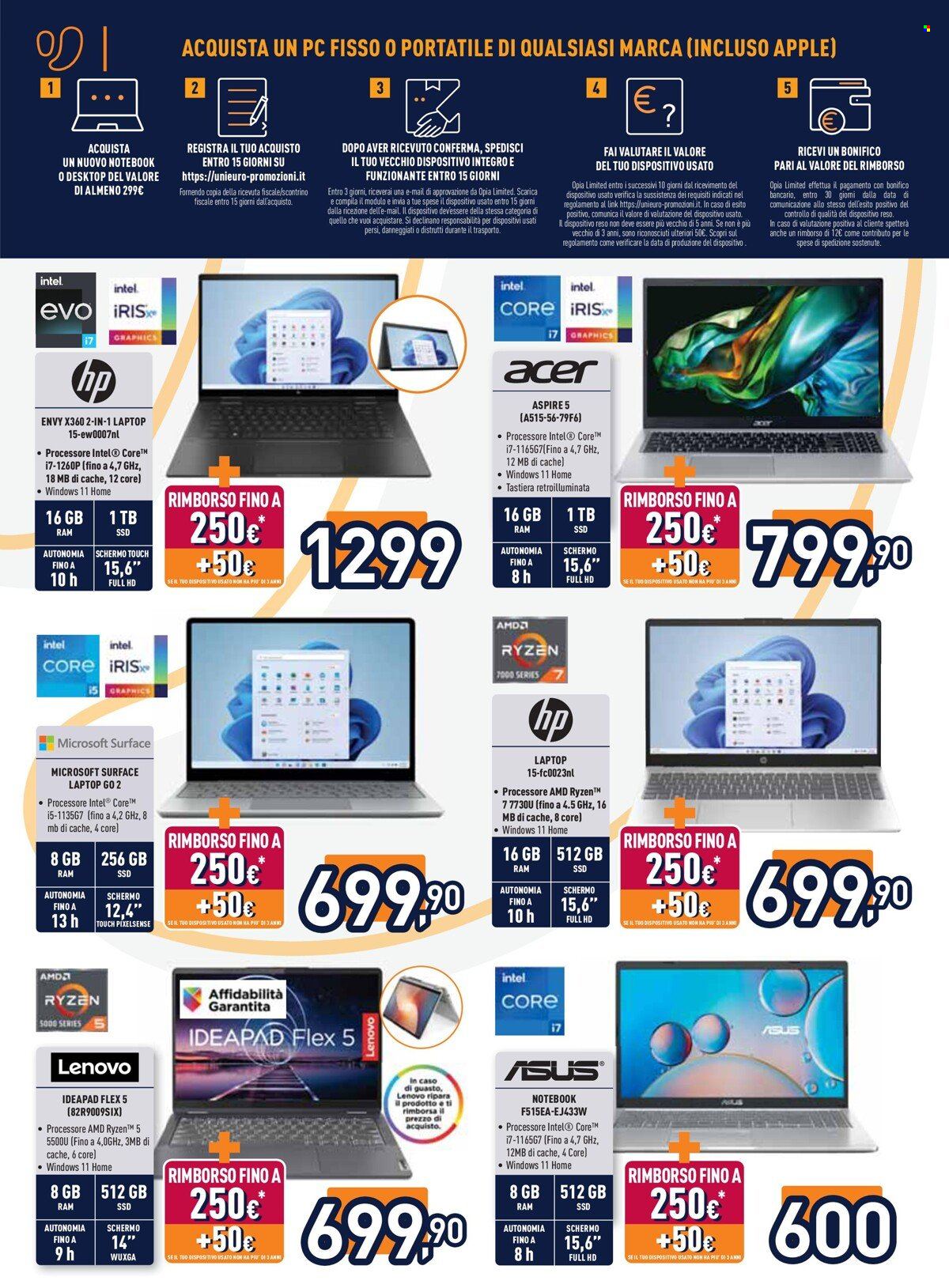 Volantino Unieuro - 25/8/2023 - 7/9/2023. Pagina 2